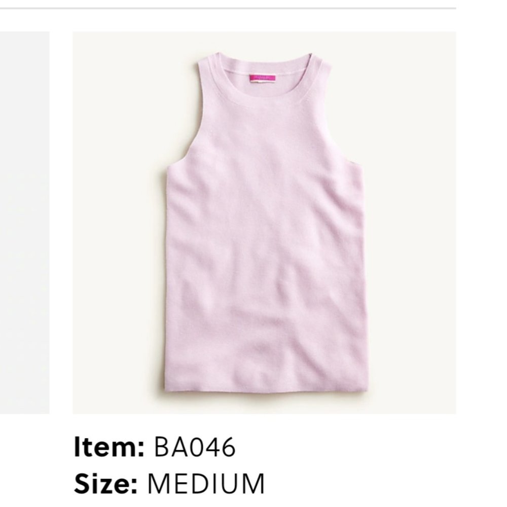 J Crew Featherweight cashmere shell
